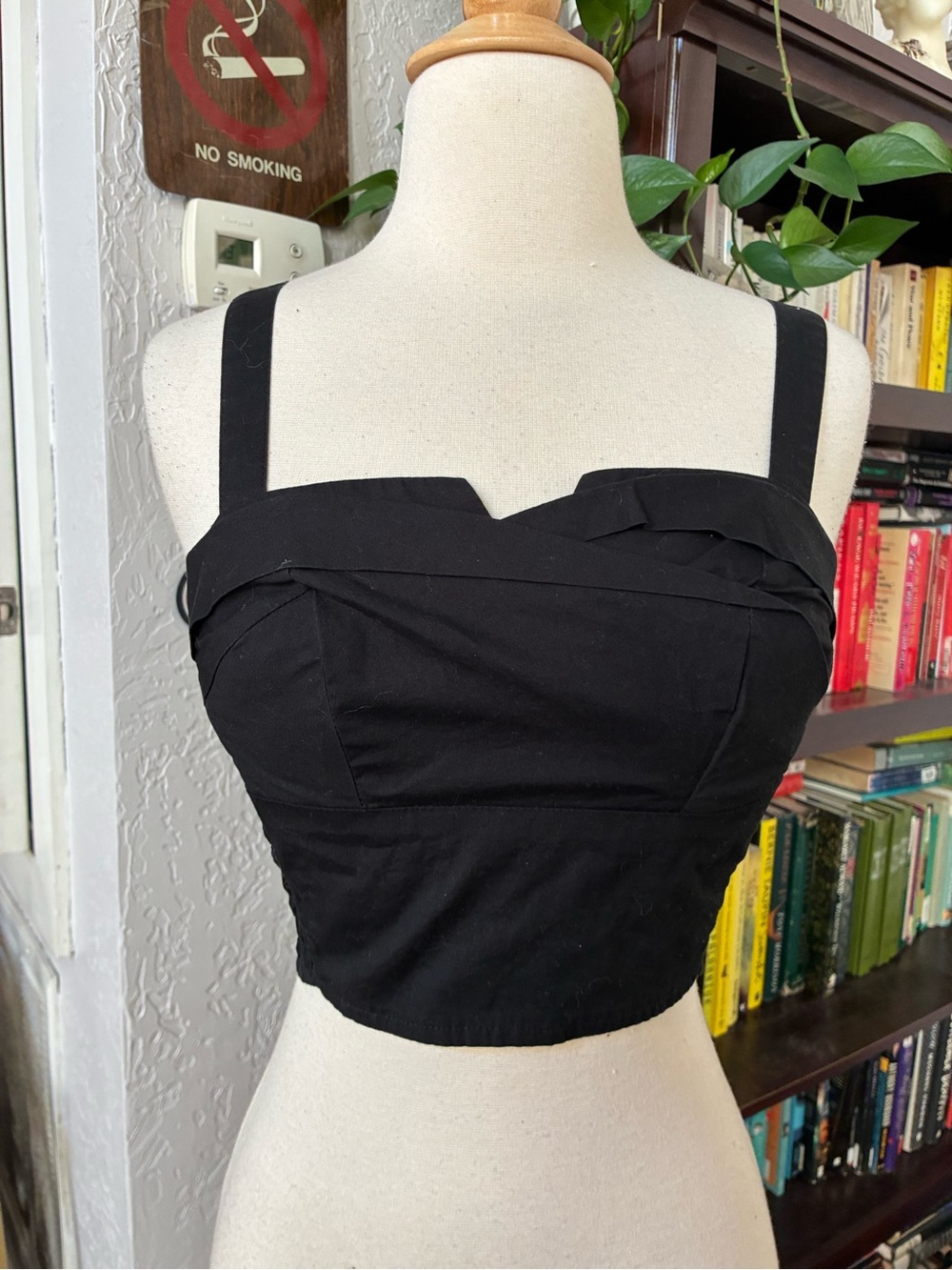Trashy Diva Trixie Crop Top Black XS